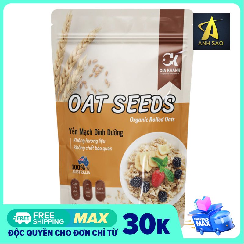 Yến mạch MR JOHNNY cán mỏng 500g