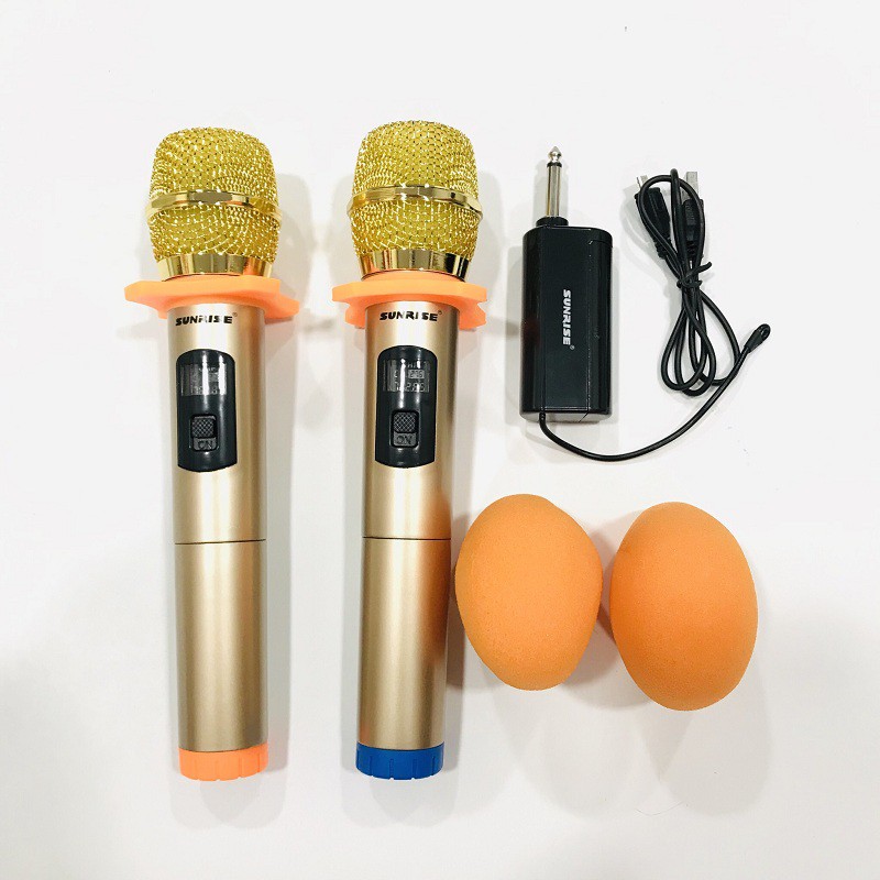 BỘ MICRO KHÔNG DÂY SUNRISE SM-2.2 LOẠI 2 MICRO