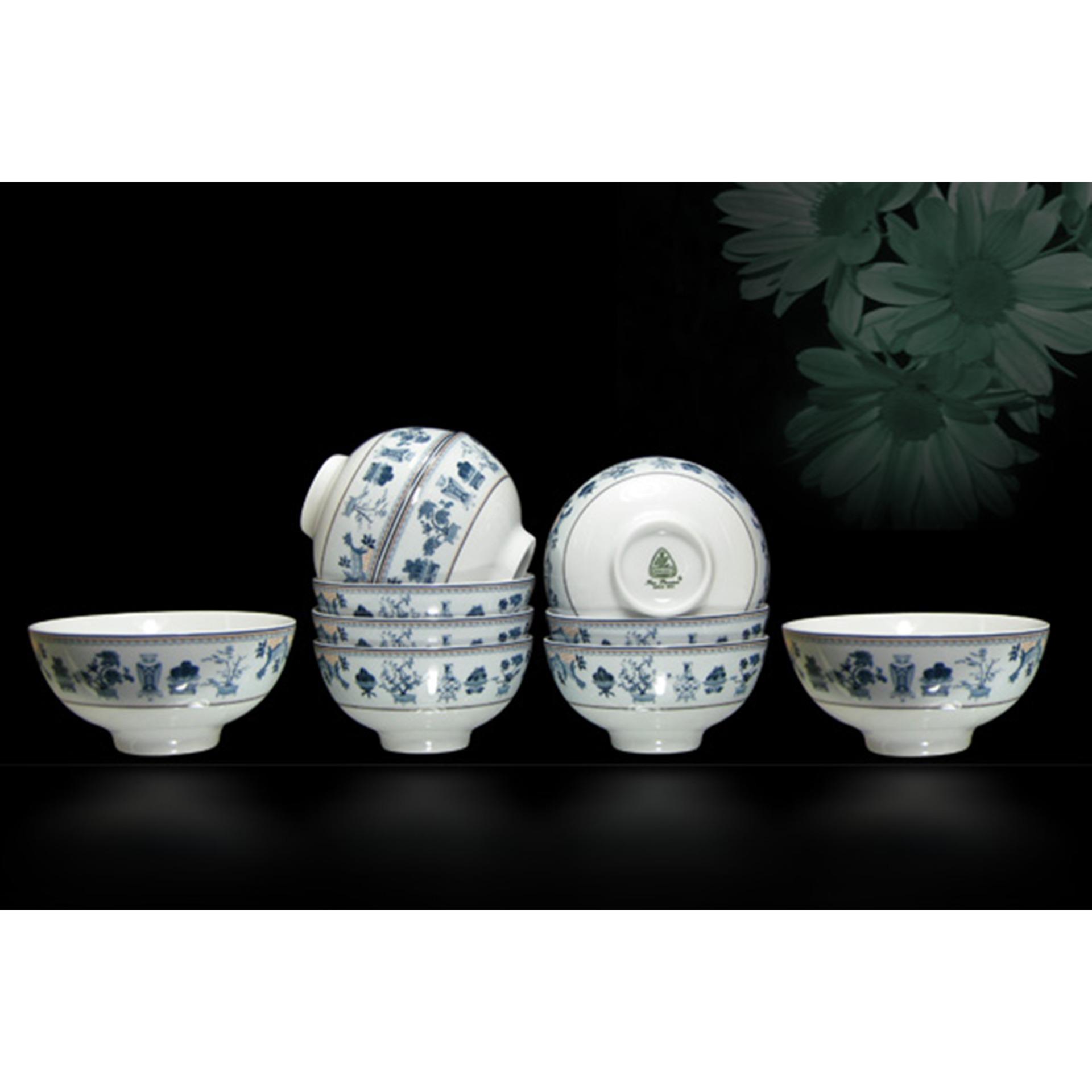 CHÉN CƠM MINH LONG TỨ QUÝ 11.5CM