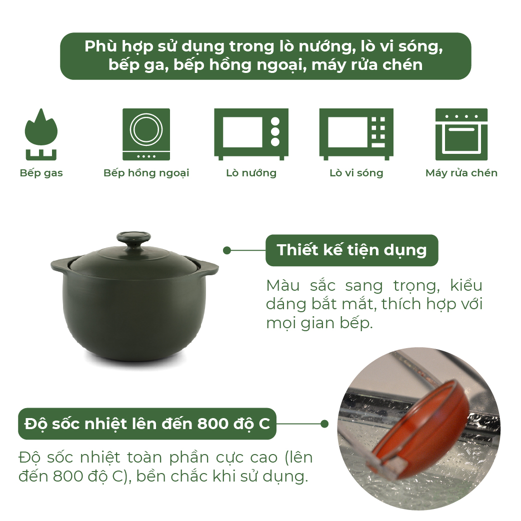 NỒI DƯỠNG SINH VESTA MINH LONG 5.5L