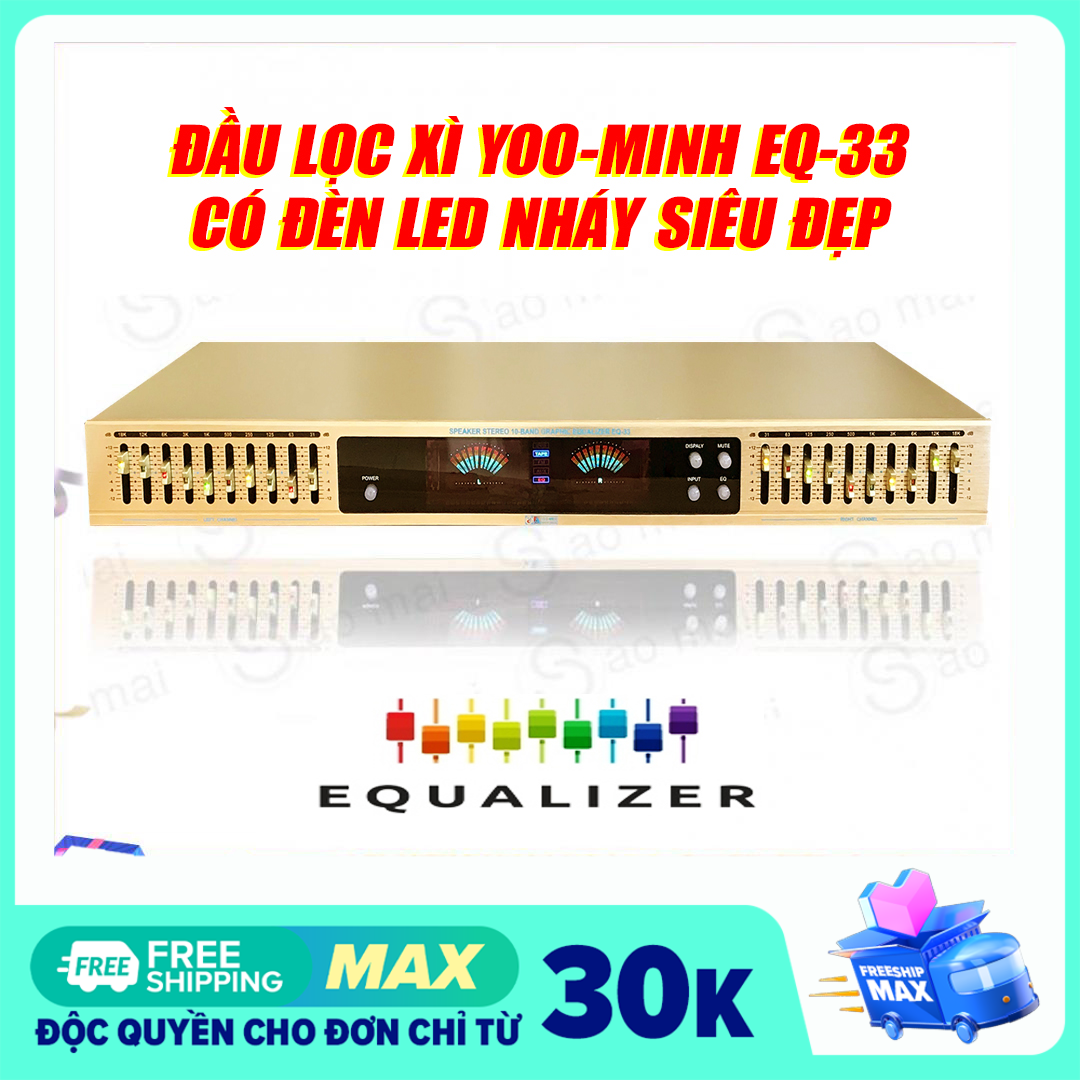 Lọc âm Equalizer Yoo-Minh EQ-33
