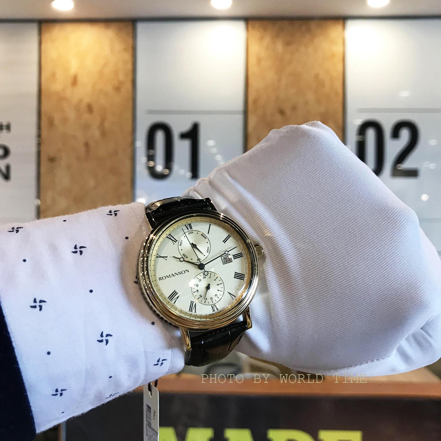 Đồng Hồ Nam Romanson TL1276