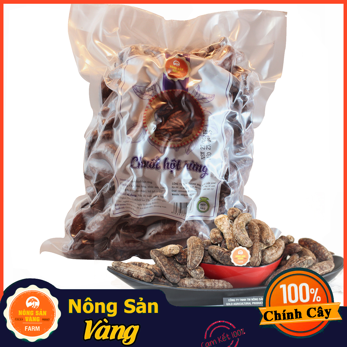 Chuối Hột Rừng 1kg