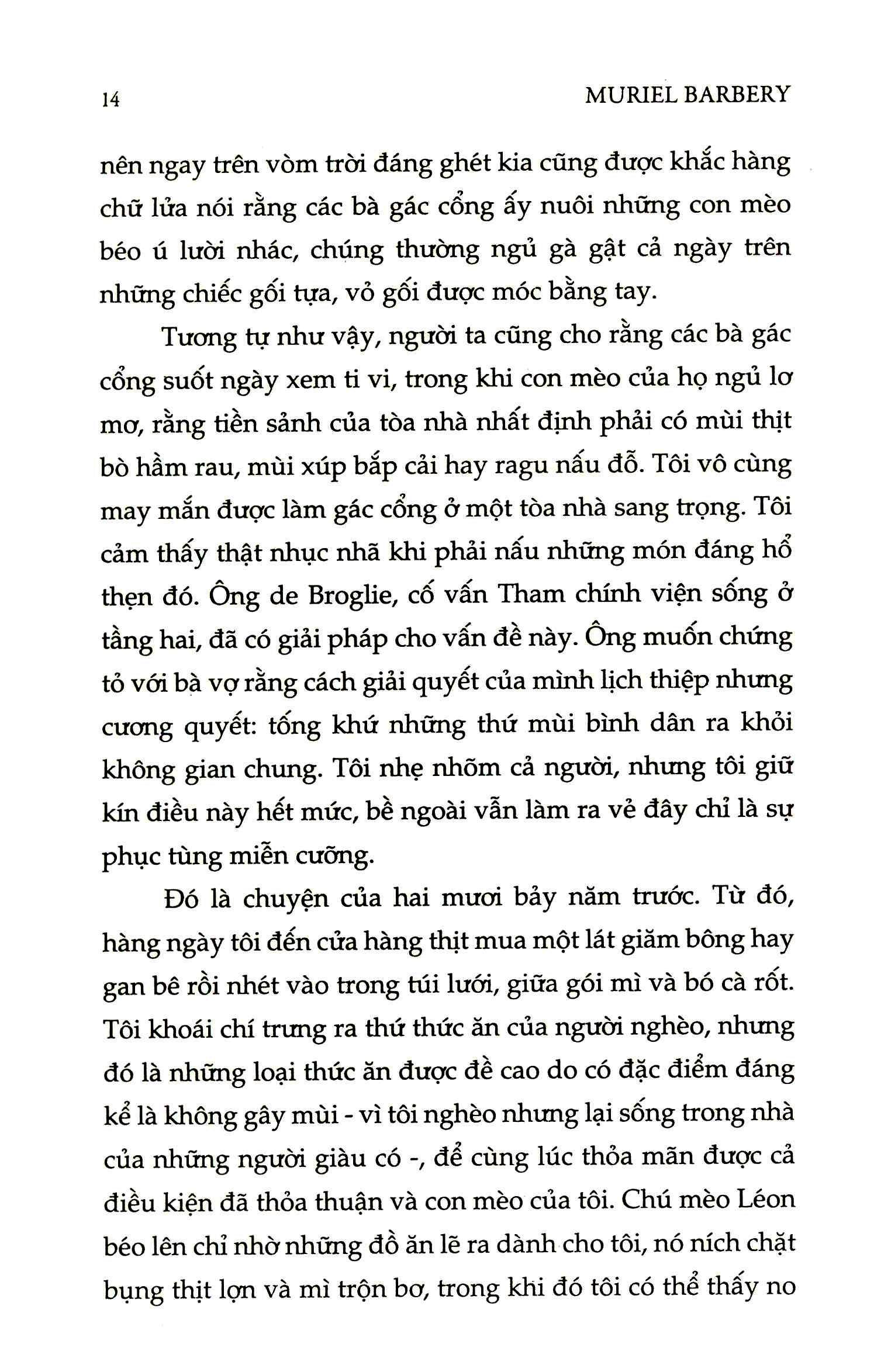 Nhím thanh lịch - Muriel Barbery