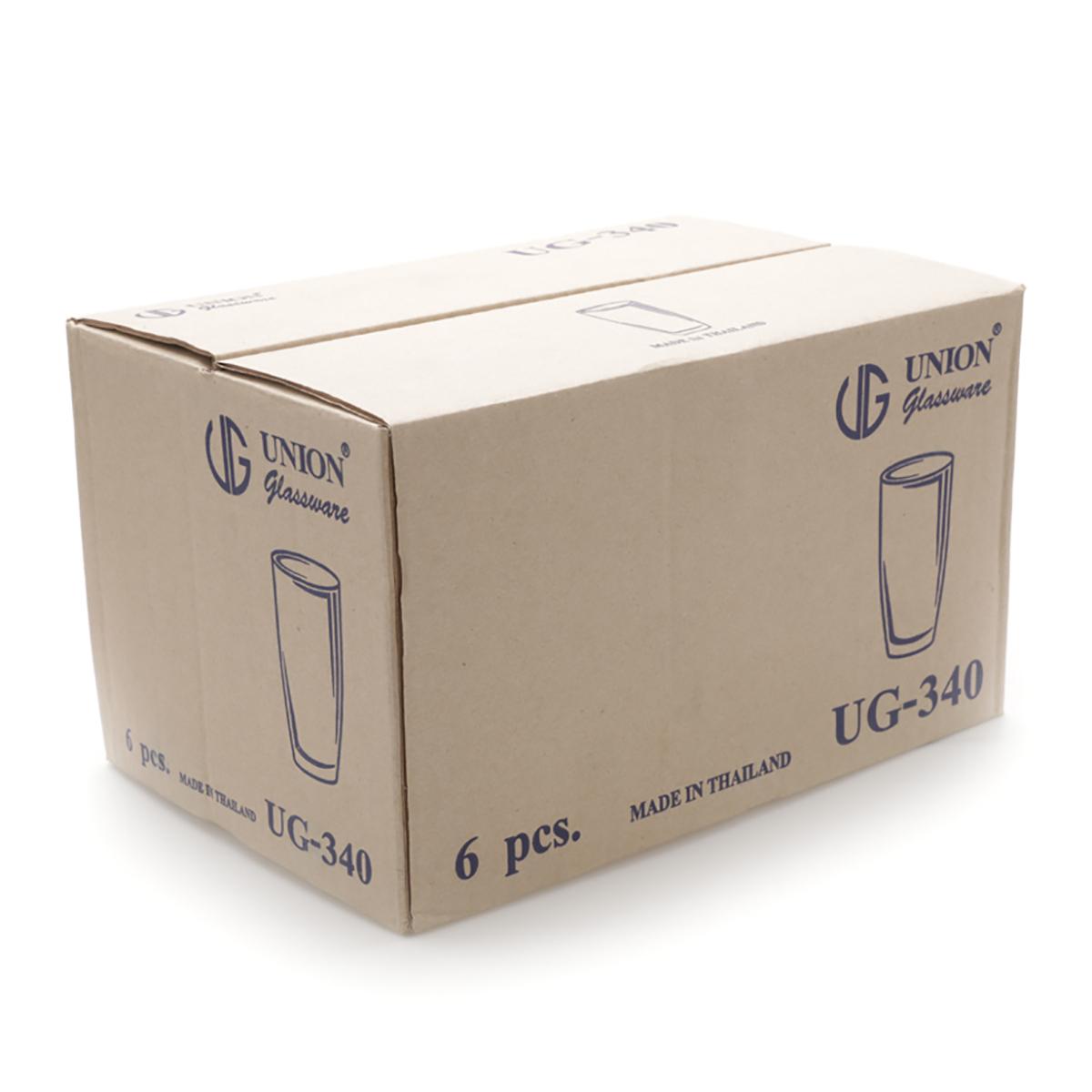 Bộ 6 ly trơn Union Glass UG 340 - 345ml