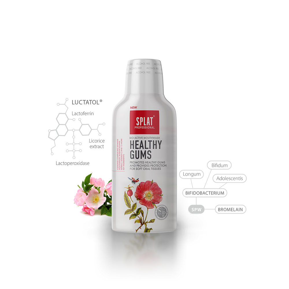 Nước súc miệng Splat thảo mộc chăm sóc nướu 275ml