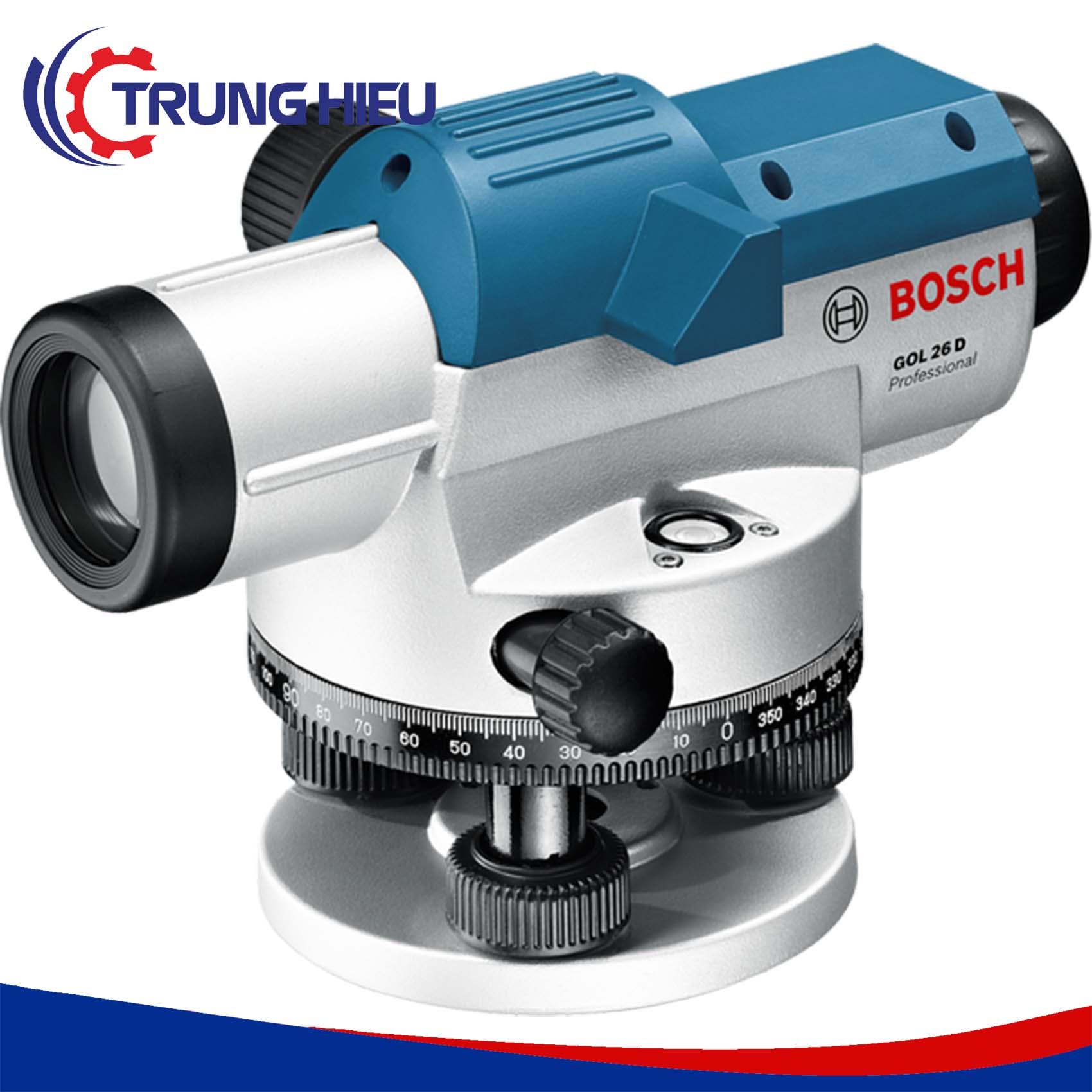 Máy đo khoảng cách quang học ﻿Bosch GOL26D