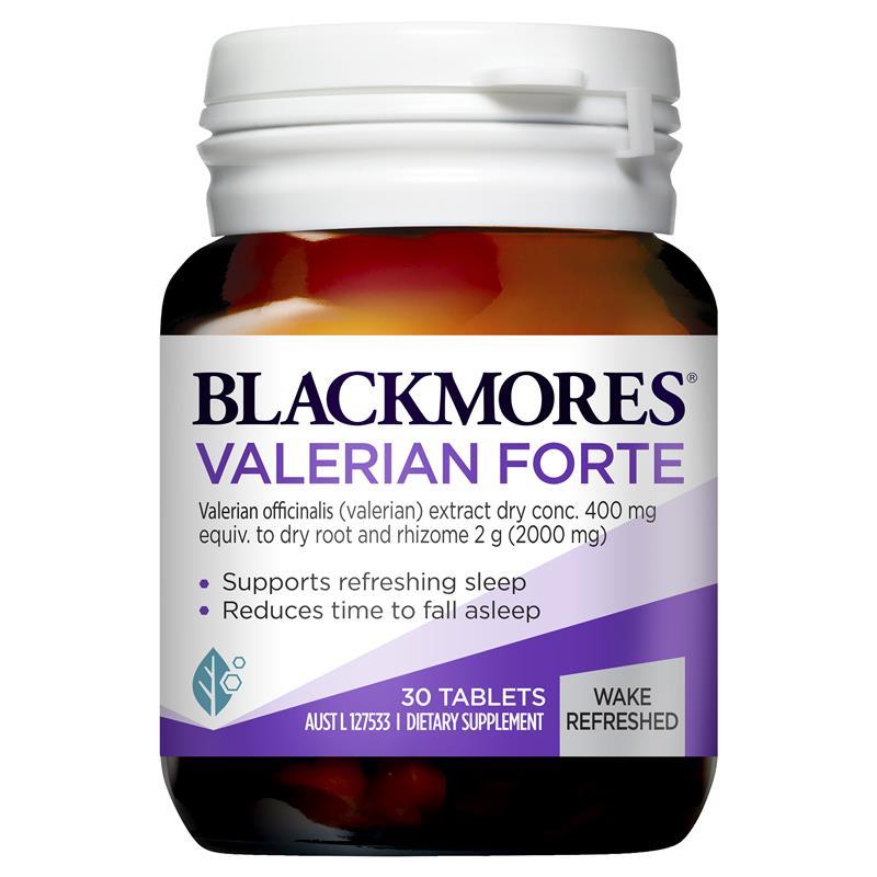 Viên Uống Hỗ Trợ Giấc Ngủ Blackmores Valerian Forte 2000mg