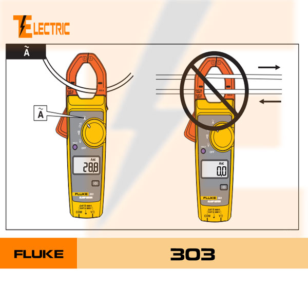 Ampe kìm đo dòng AC Fluke 303