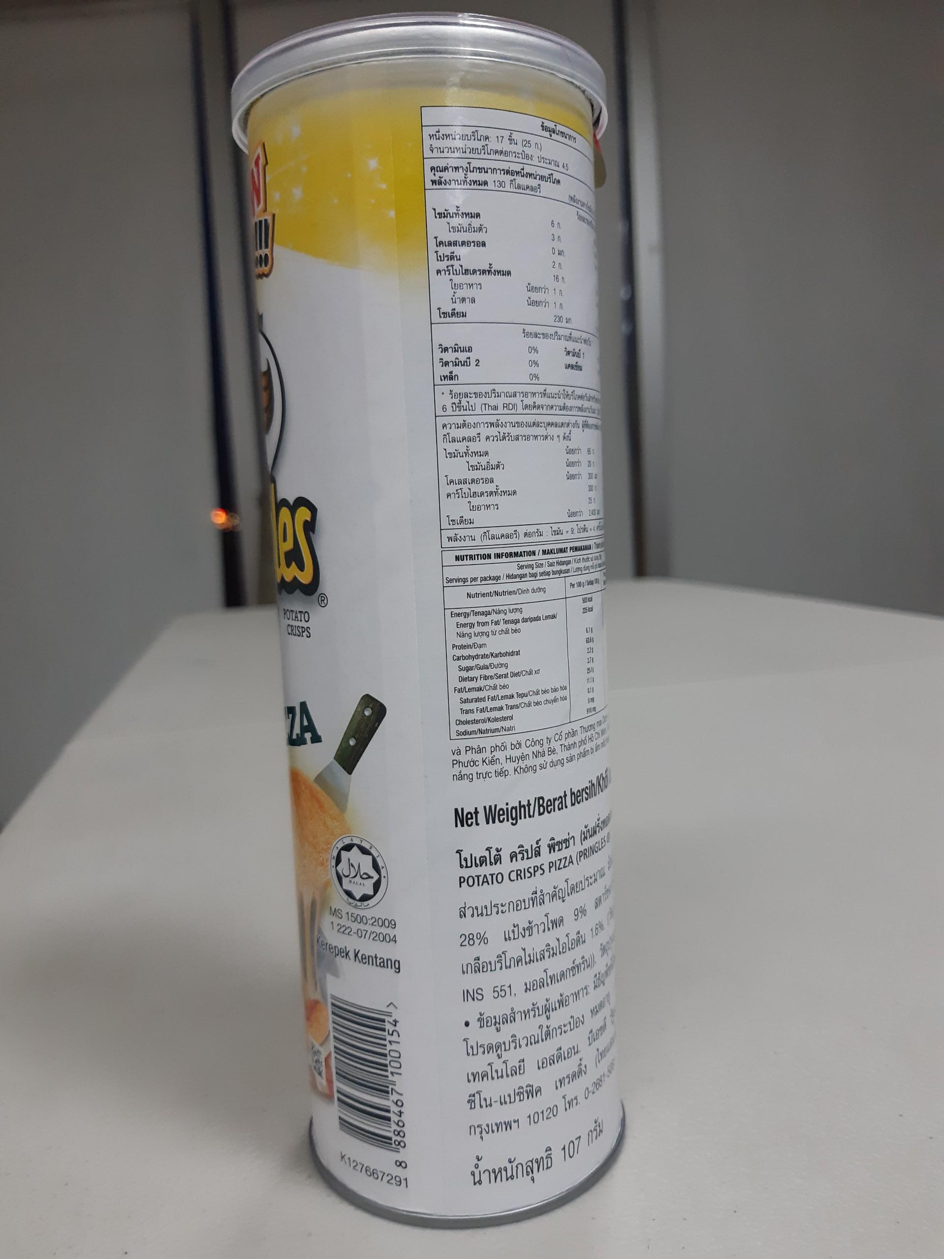 Bánh khoai tây Pringles Pizza 110g