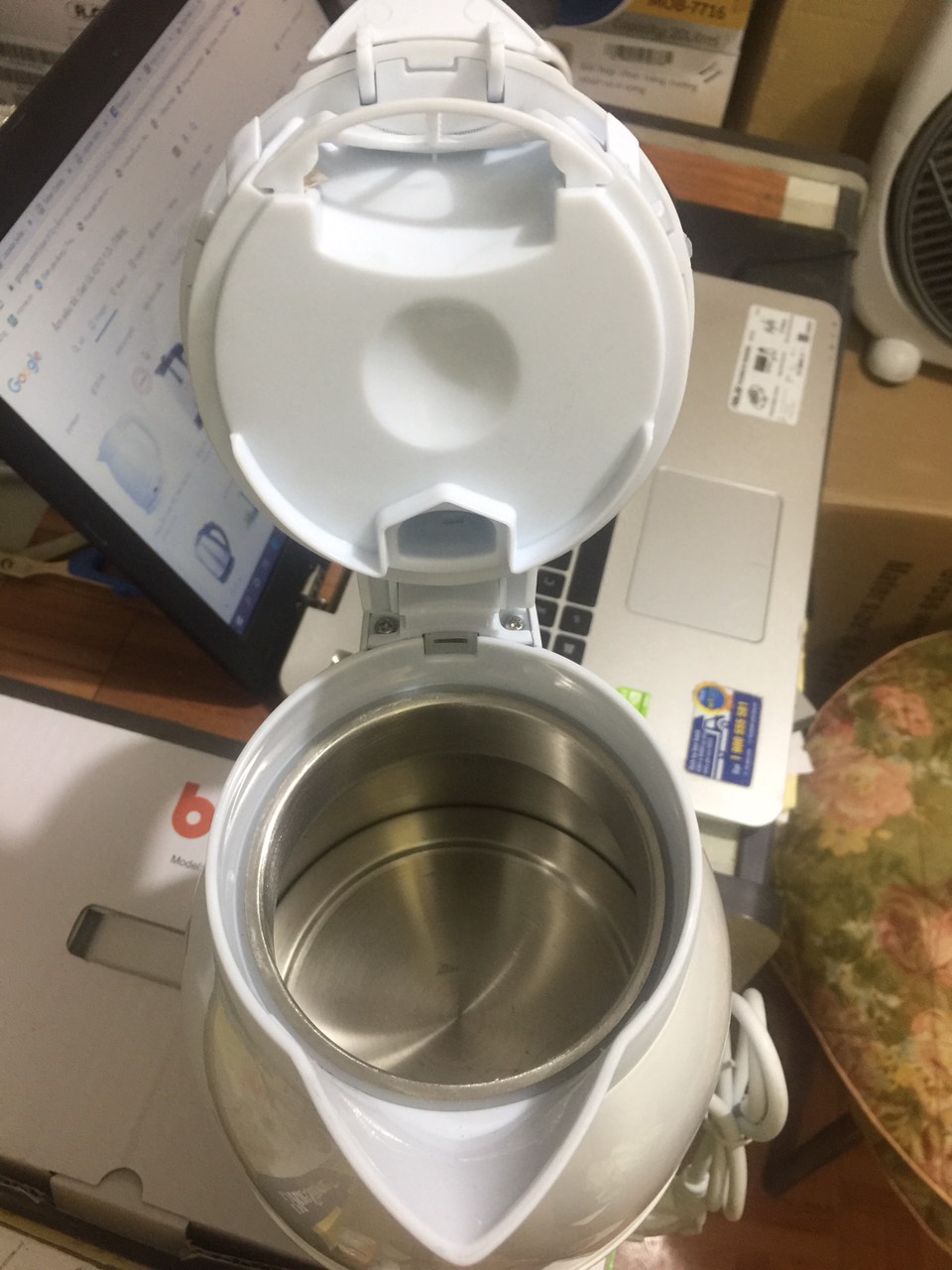 Bình - Ấm đun nước siêu tốc Gali GL-6212 - 1,2 lít