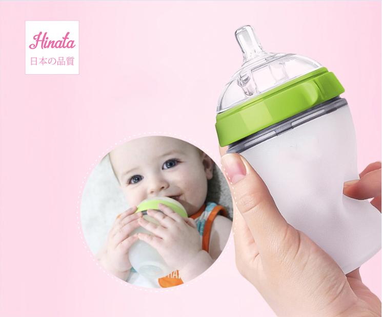 Bình sữa Silicon Nhật Bản – Hinata Komori BS07