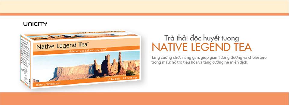 Trà thải độc gan Native Legend Tea Unicity