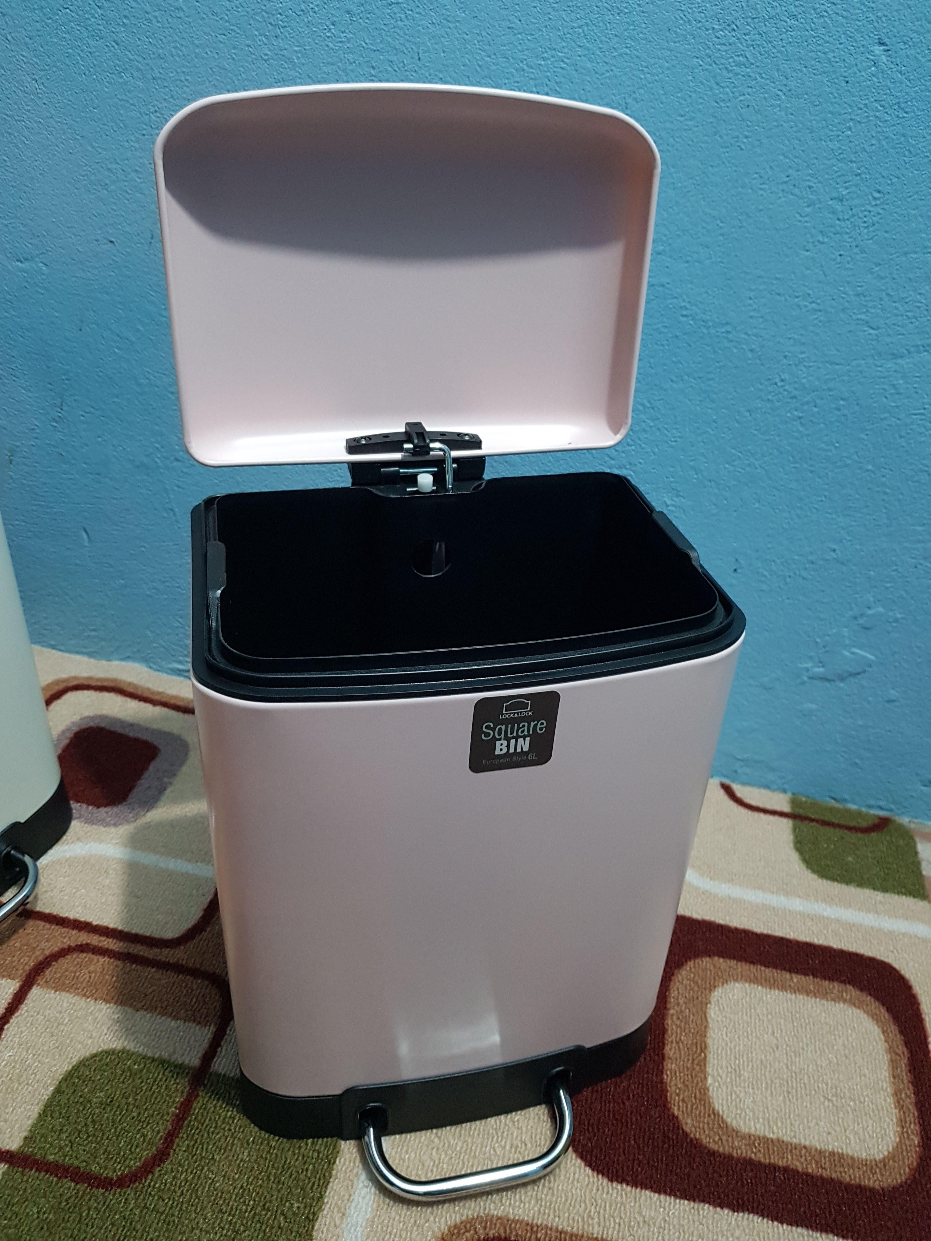 Thùng rác vuông lock&lock BYP122 - 6L