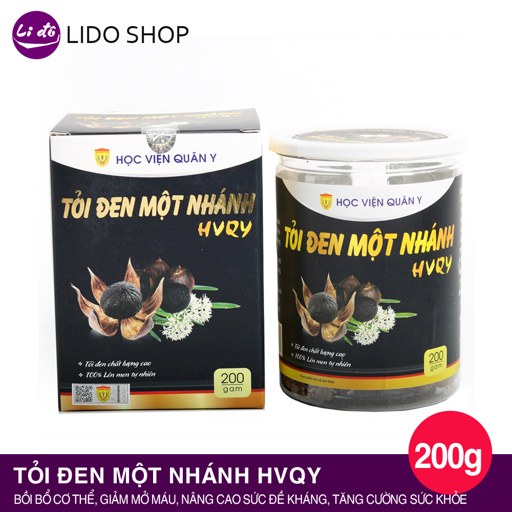 Tỏi Đen Cô Đơn Học Viện Quân Y 200g
