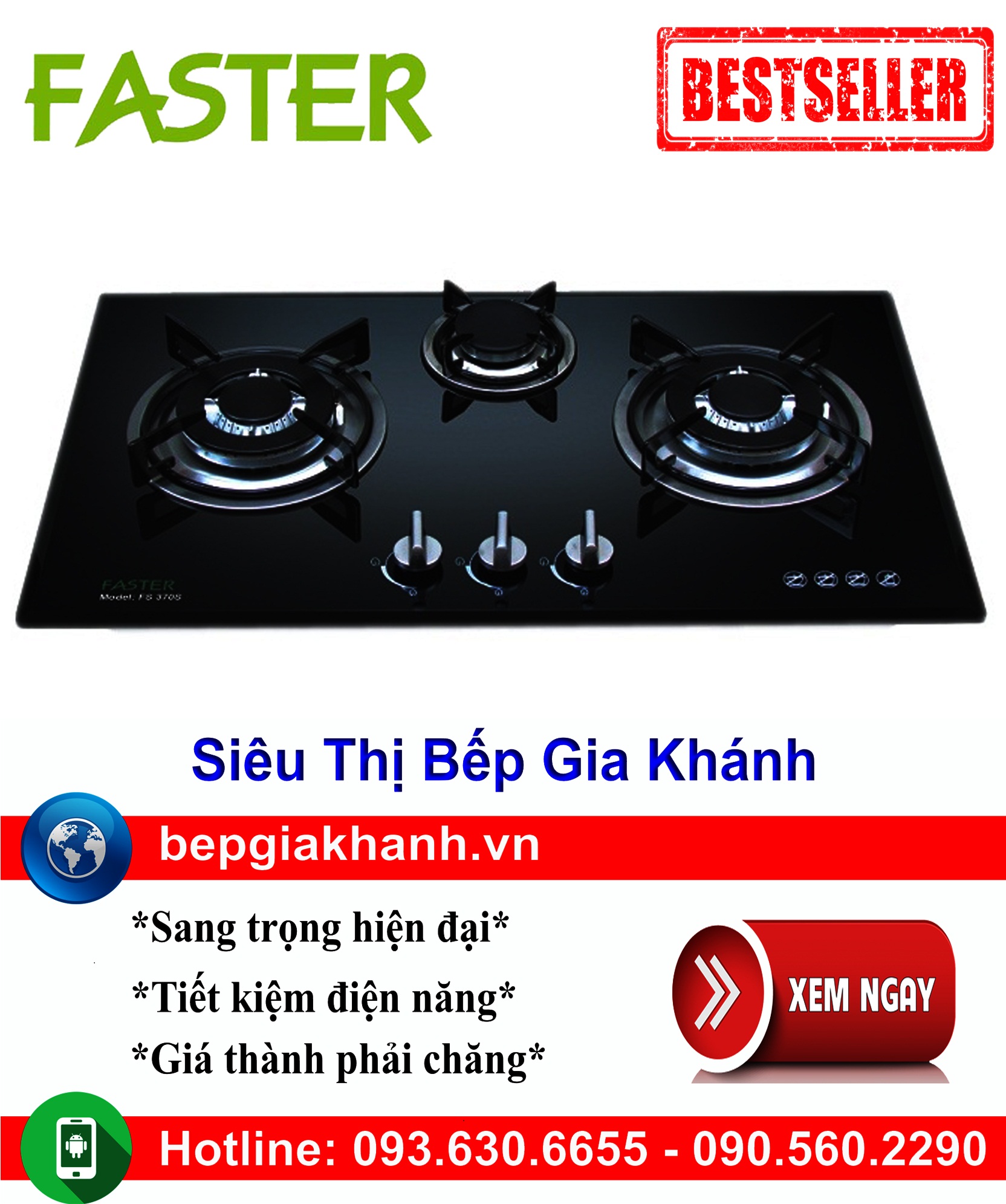 Bếp Ga Faster FS-370S