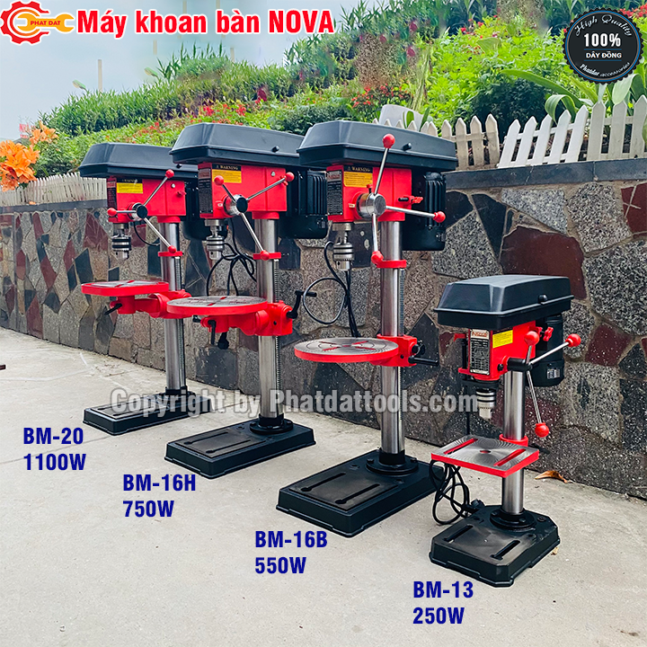 MÁY KHOAN BÀN NOVA BM-16H/16B