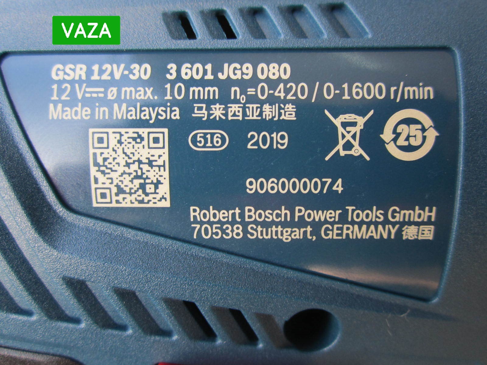 MÁY KHOAN BOSCH GSR 12V-30
