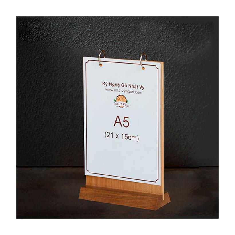 MENU ĐỂ BÀN NHATVYWOOD A5-NV5105
