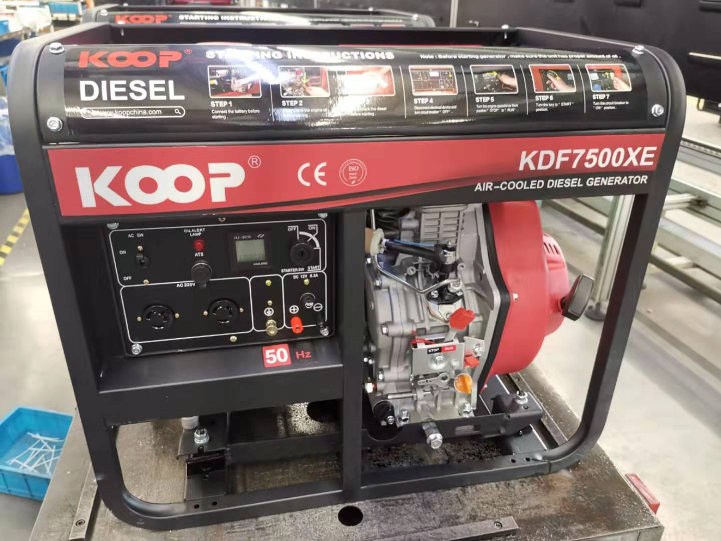 MÁY PHÁT ĐIỆN KOOP KDF7500XE