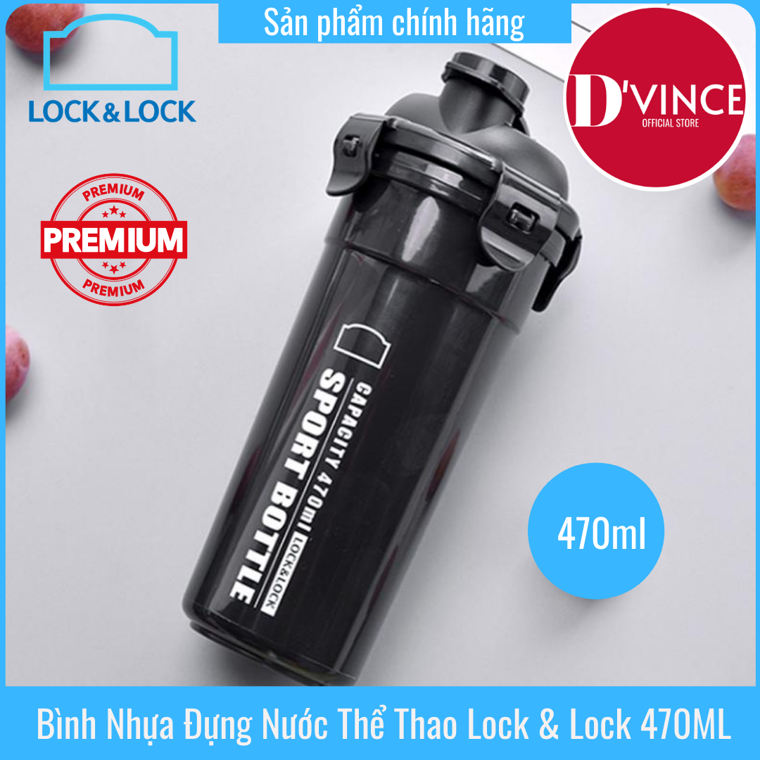 BÌNH ĐỰNG NƯỚC LOCK&LOCK HPL931NBK-PR 470ML