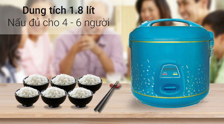 Nồi cơm điện Sunhouse SHD8619 1.8 lít