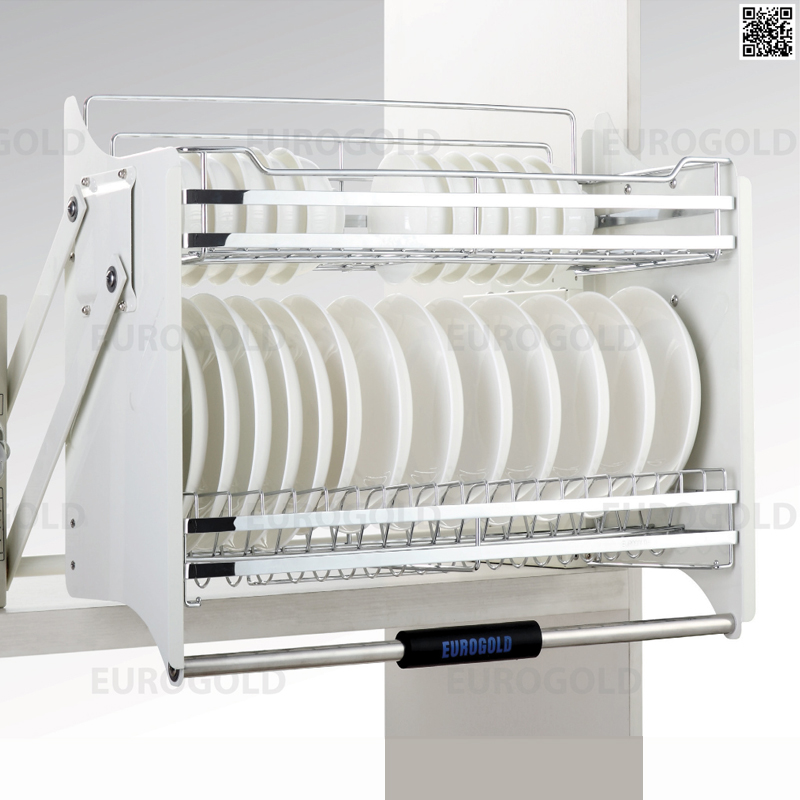 Giá úp bát di động inox nan tủ bếp trên EU.I160 (EUI160)