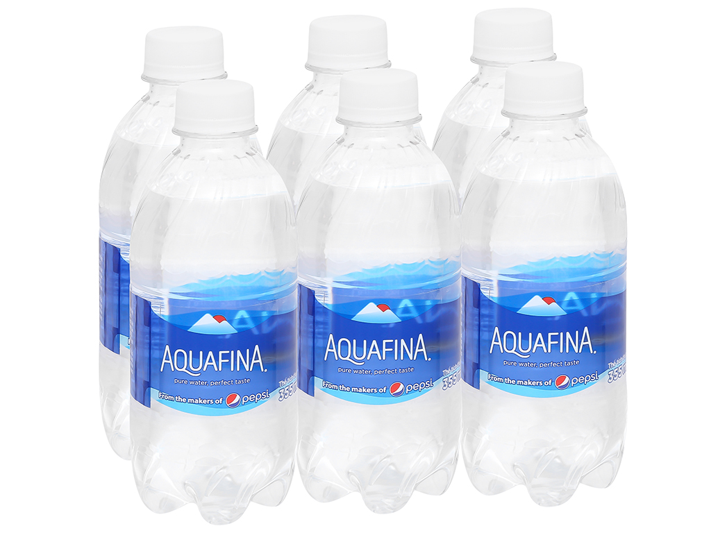 Nước Tinh Khiết Aquafina 355ML 6 chai