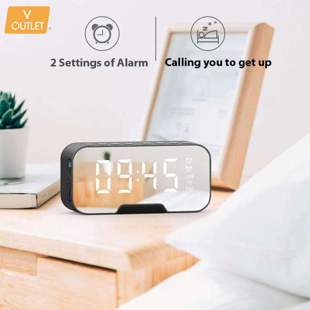 Loa bluetooth có đồng hồ led Suntek Kimiso K10