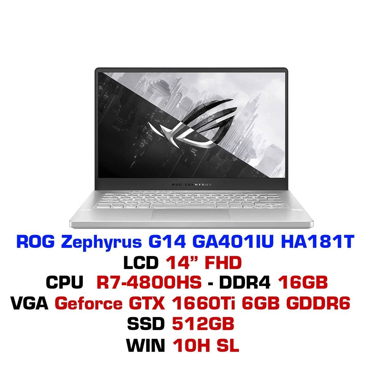 Laptop Asus ROG Zephyrus G14 GA401IU-HA181T