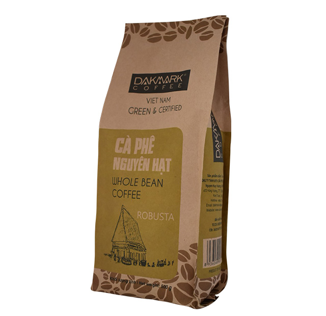 Cà phê hạt DakMark Robusta