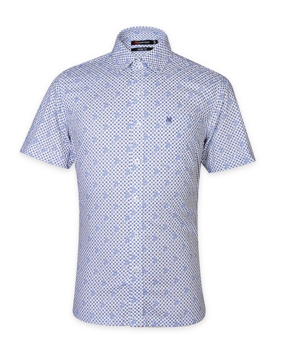 Áo sơ mi nam Khatoco A1MN438T2