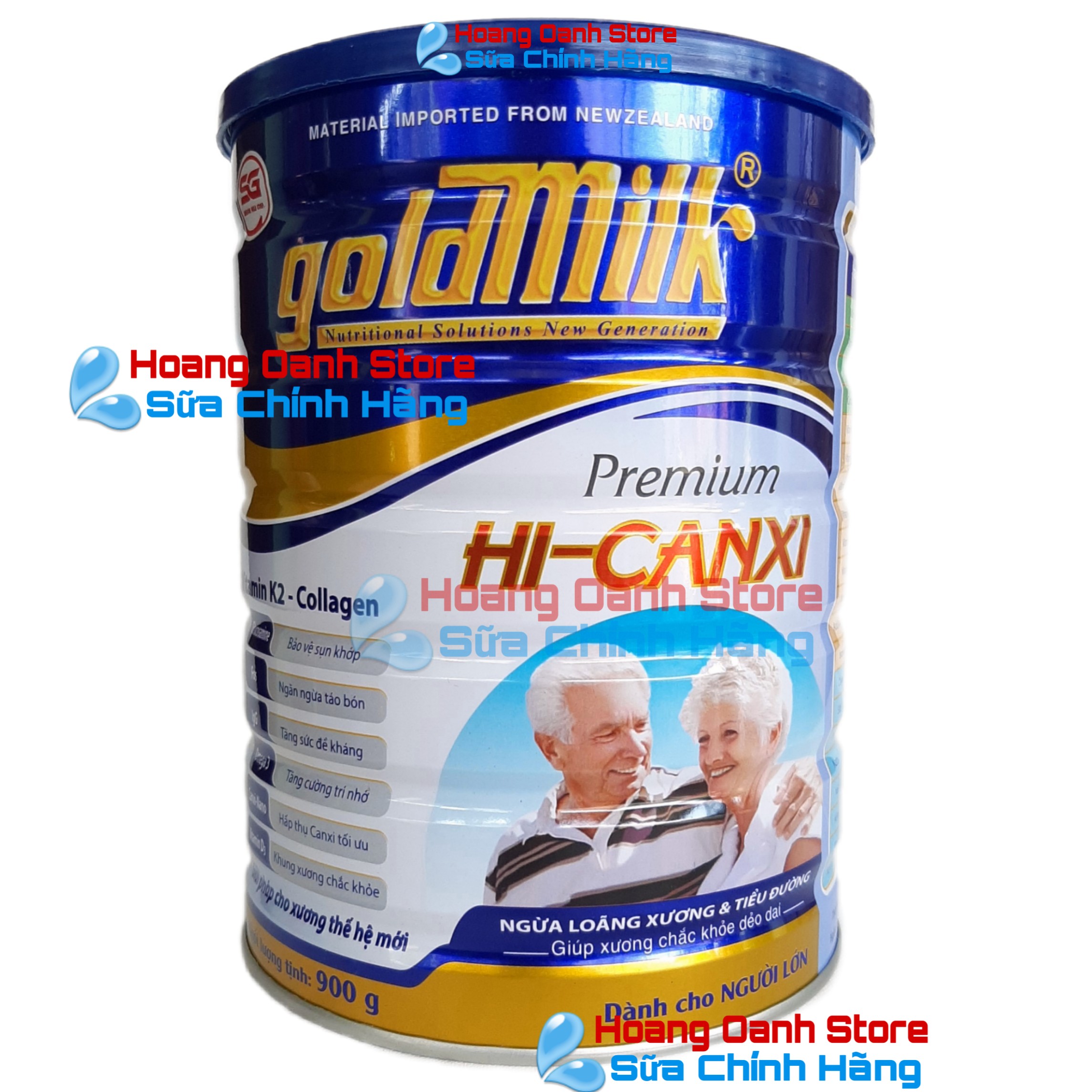 Sữa bột Goldmilk Hi-Canxi 900g