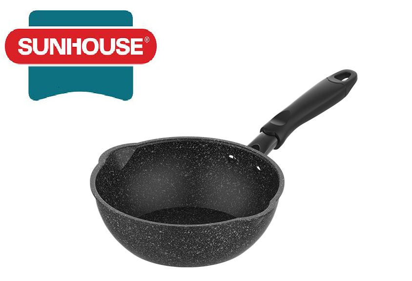 CHẢO SÂU LÒNG ĐÁY TỪ MIỆNG RÓT SUNHOUSE SHS20MRD