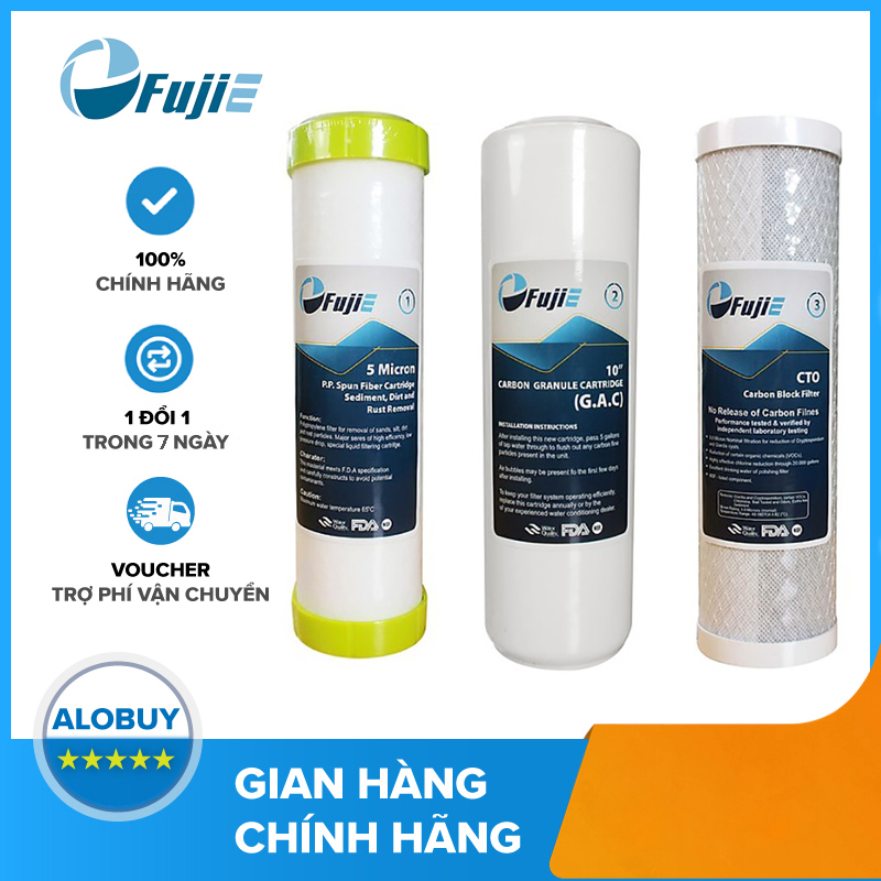 Lõi Lọc Nước RO FUJIE Nano Bạc Số 8