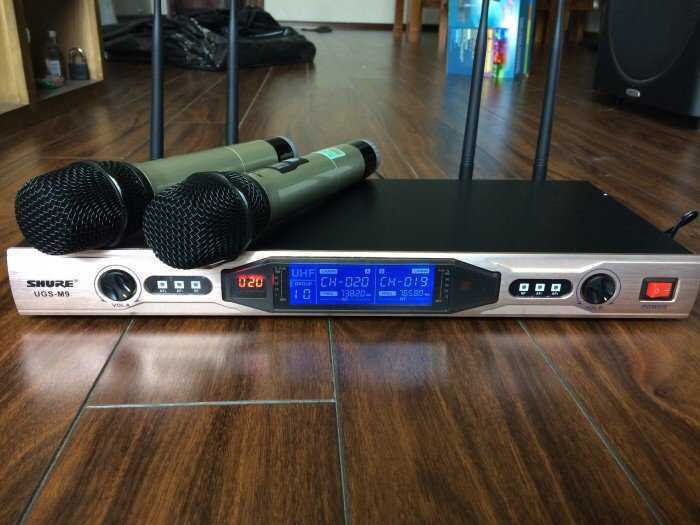 Micro karaoke Không dây Shure UGS M9
