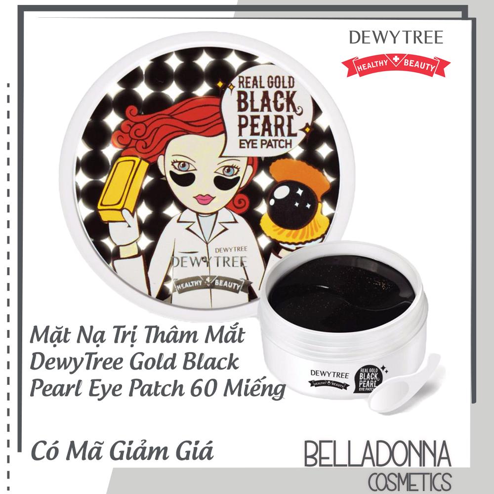 Mặt Na Giảm Quầng Thâm Mắt DewyTree Real Gold Black Pearl Eye Patch