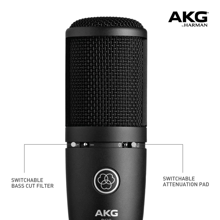 Micro Thu Âm Condenser AKG P120