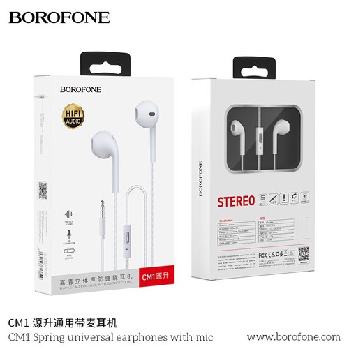 Tai nghe nhét tai Borofone CM1