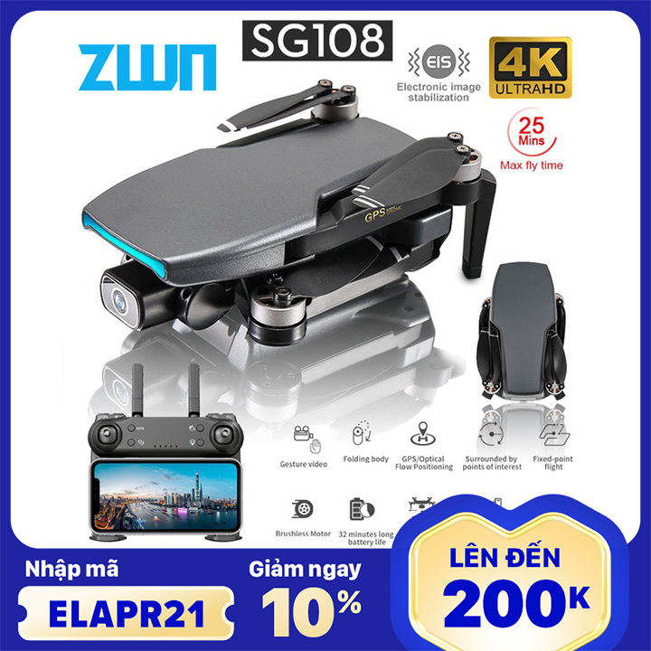 Máy bay flycam SG108 5G Wifi