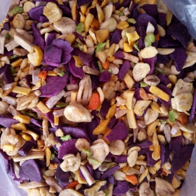 TRÁI CÂY RAU CỦ SẤY THẬP CẨM 1kg