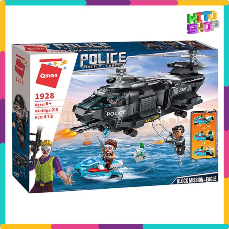 Mô Hình LEGO City 60131 - Tội Phạm Biển
