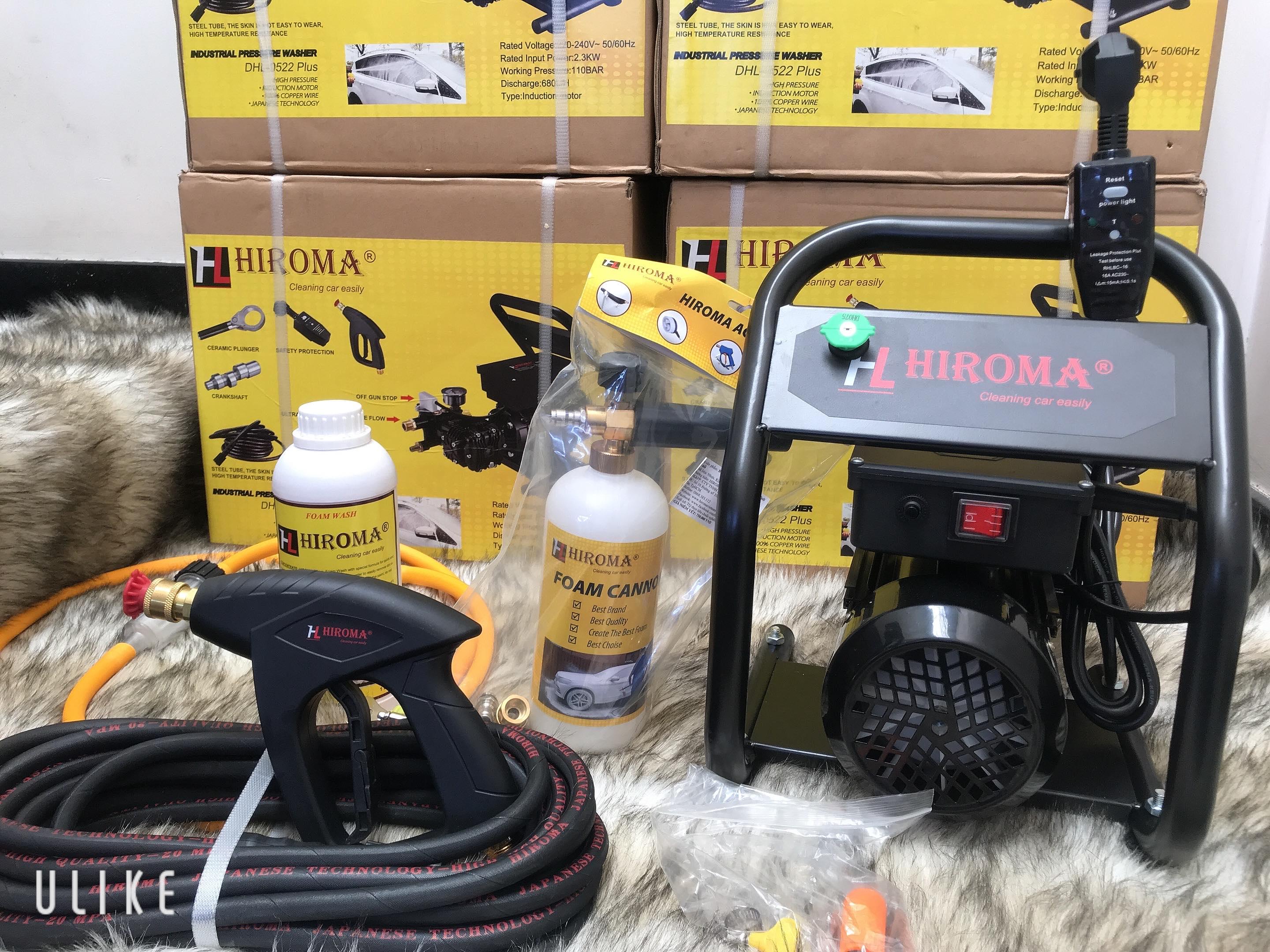 MÁY RỬA XE CAO ÁP HIROMA DHL-0522