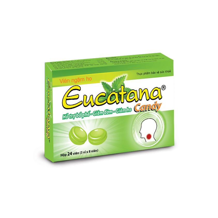 Kẹo ngậm ho Eucatana 24 viên