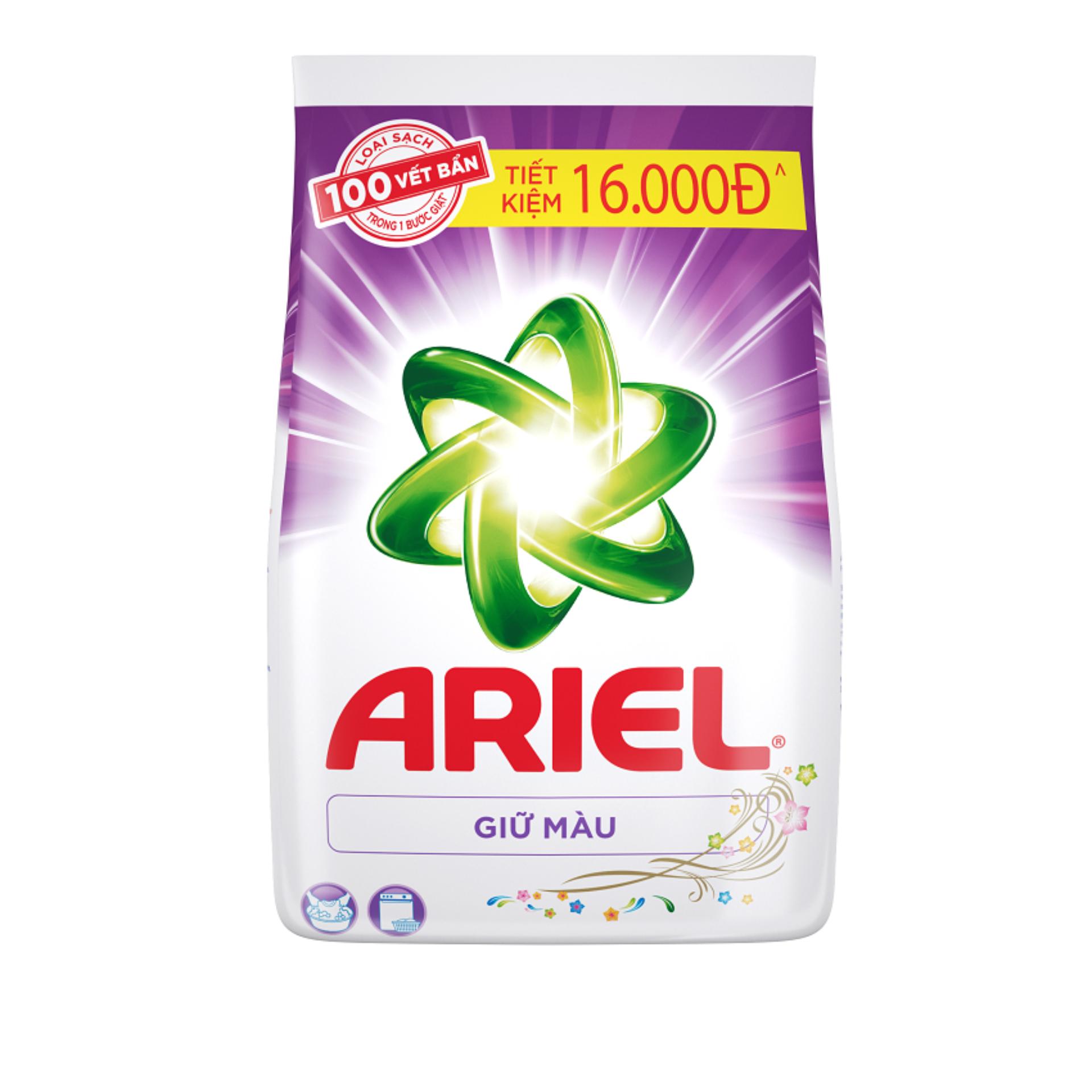 Bột giặt Ariel giữ màu - túi 4.1 kg