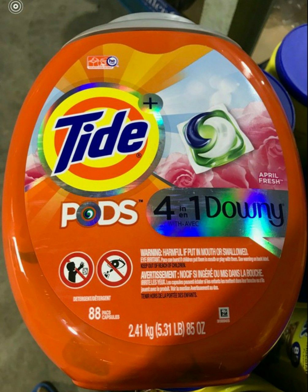 Viên Giặt Xả Tide hương Downy 88 viên