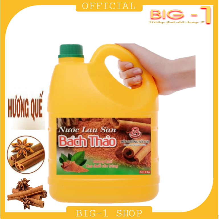 Nước lau sàn Bách Thảo 5kg