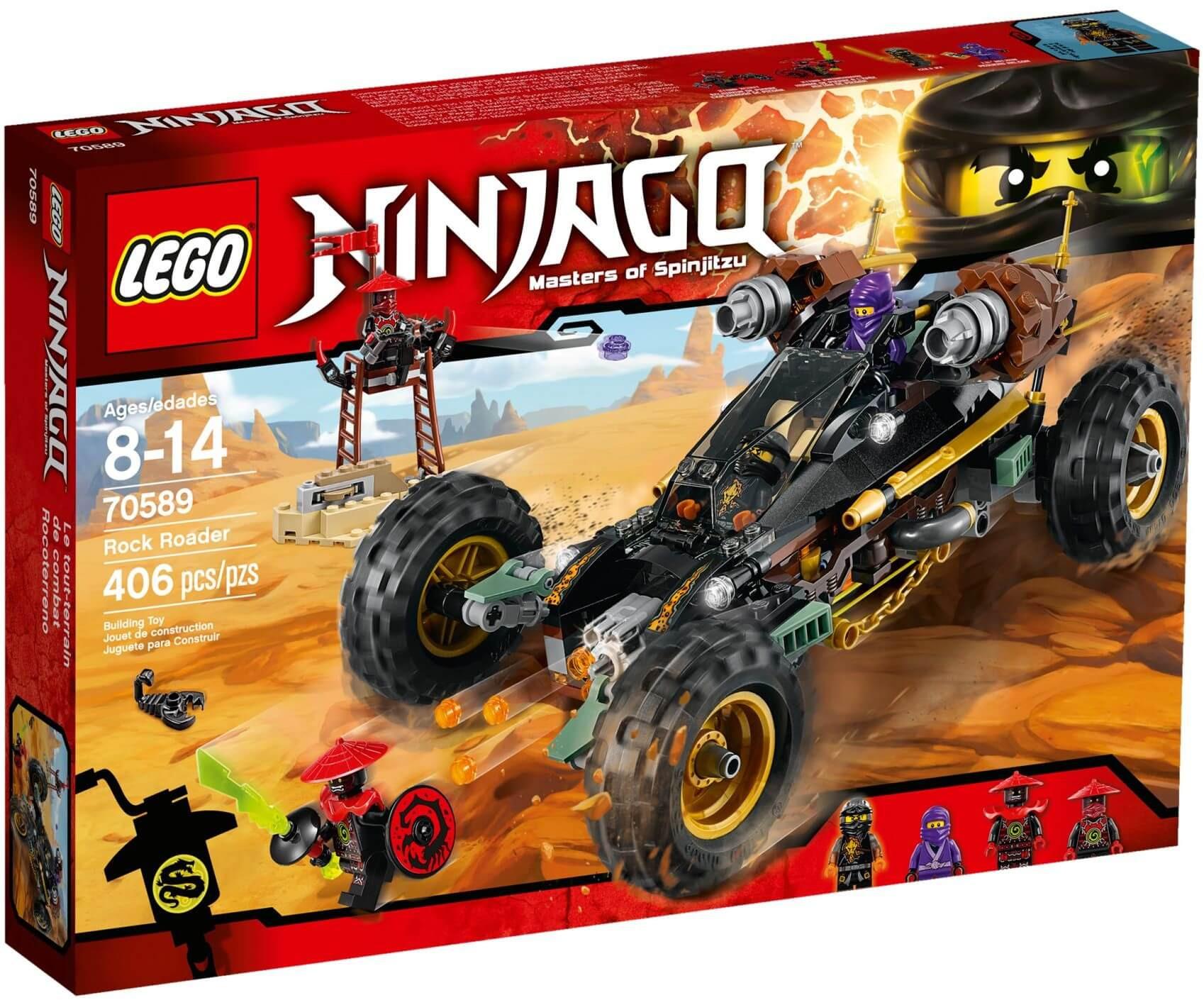 Đồ chơi mô hình Lego Ninjago – Cỗ xe đá 70589 (406 mảnh ghép)