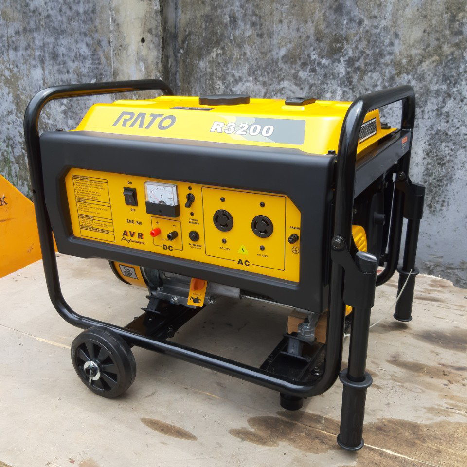MÁY PHÁT ĐIỆN CHẠY XĂNG RATO R3200W
