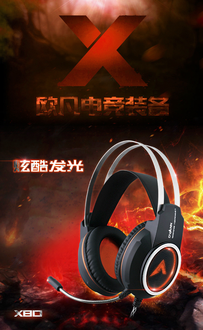 Tai nghe chụp tai Ovann X80